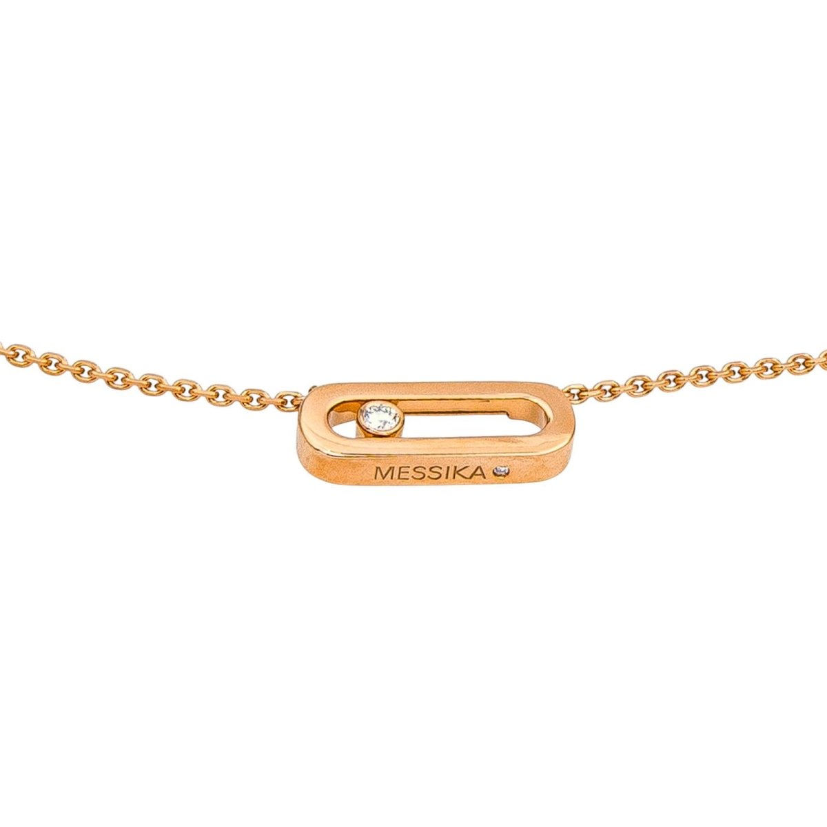 Messika Necklace  Move Uno Rose gold diamond