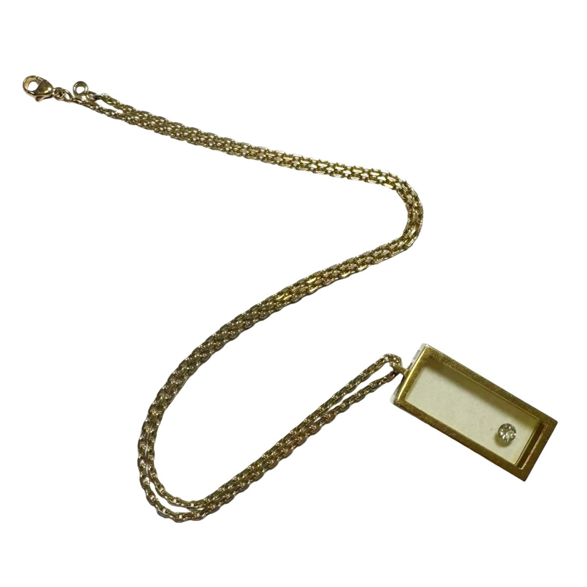 Necklace "Morabito "rectangle