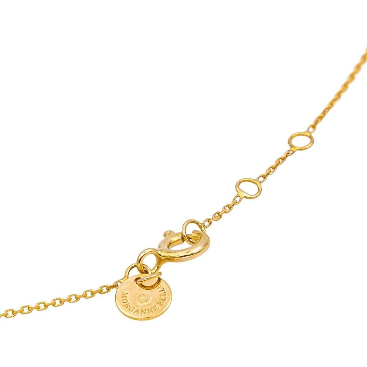 Collier Pendentif MORGANNE BELLO "Friandise" en or jaune et quartz - Castafiore