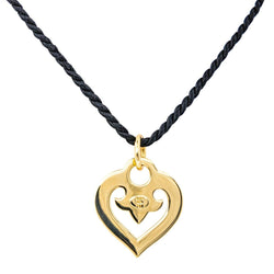 Collier Pendentif O.J PERRIN "Coeur Légende" en or jaune - Castafiore