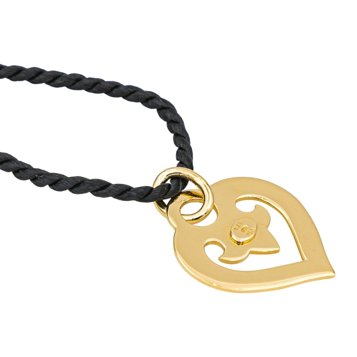 Collier Pendentif O.J PERRIN "Coeur Légende" en or jaune - Castafiore