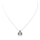 Collier Pendentif Or blanc Diamant - Castafiore