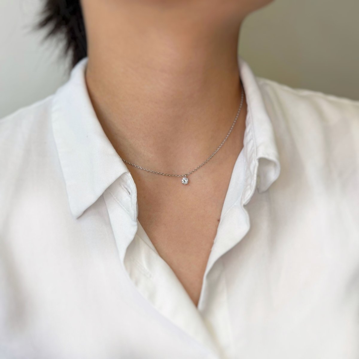 Collier Pendentif - Or & Diamant - Castafiore