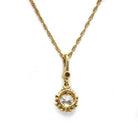 Collier Pendentif - Or Et Diamant - Castafiore