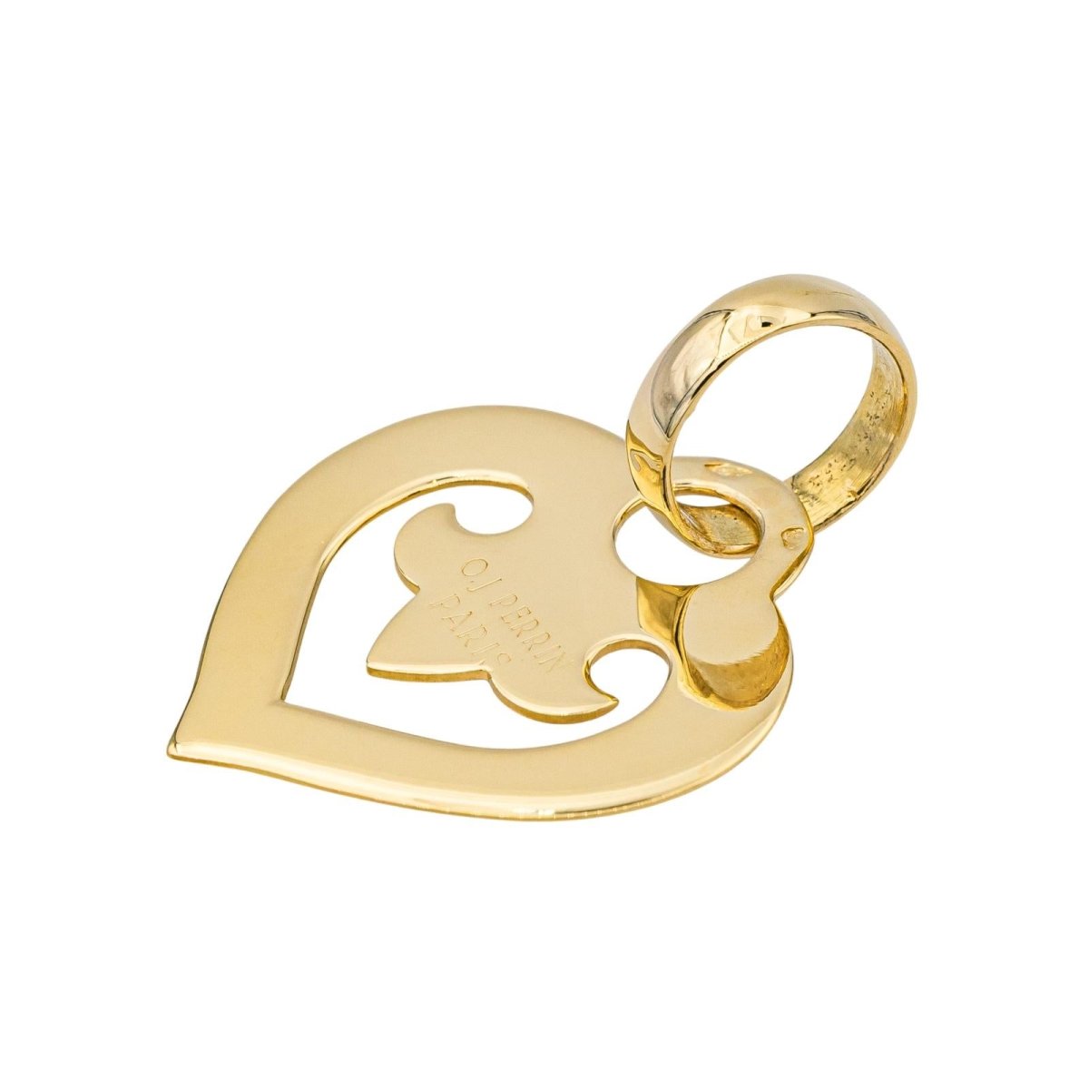 Collier Pendentif PERRIN en or jaune - Castafiore