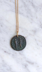 Collier pendentif pièce romaine Dioclétien - Castafiore