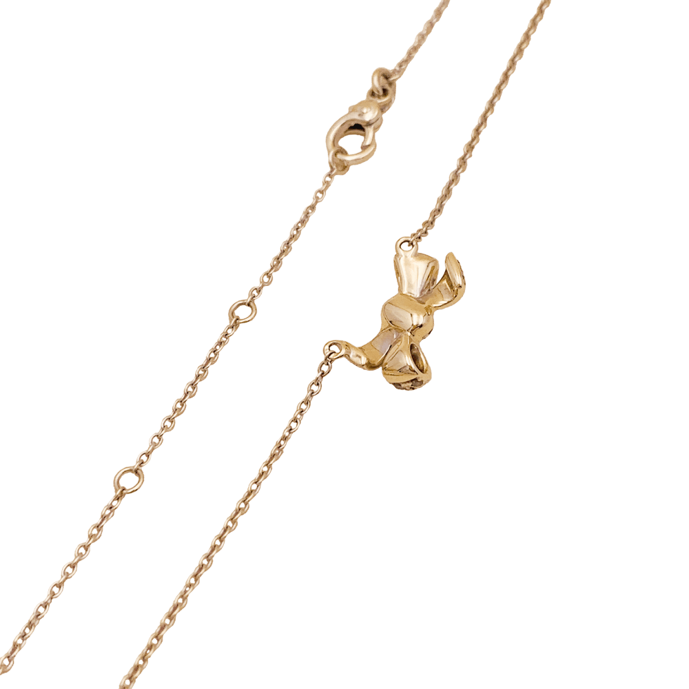 Collier Pendentif POMELLATO "Forever" en or jaune et diamants - Castafiore