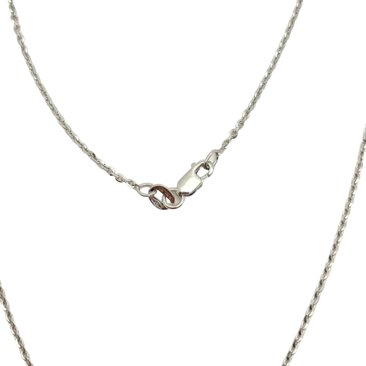 Collier Pendentif RECARLO en or blanc et diamants - Castafiore