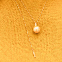Collier Pendentif TASAKI en or jaune et perle - Castafiore