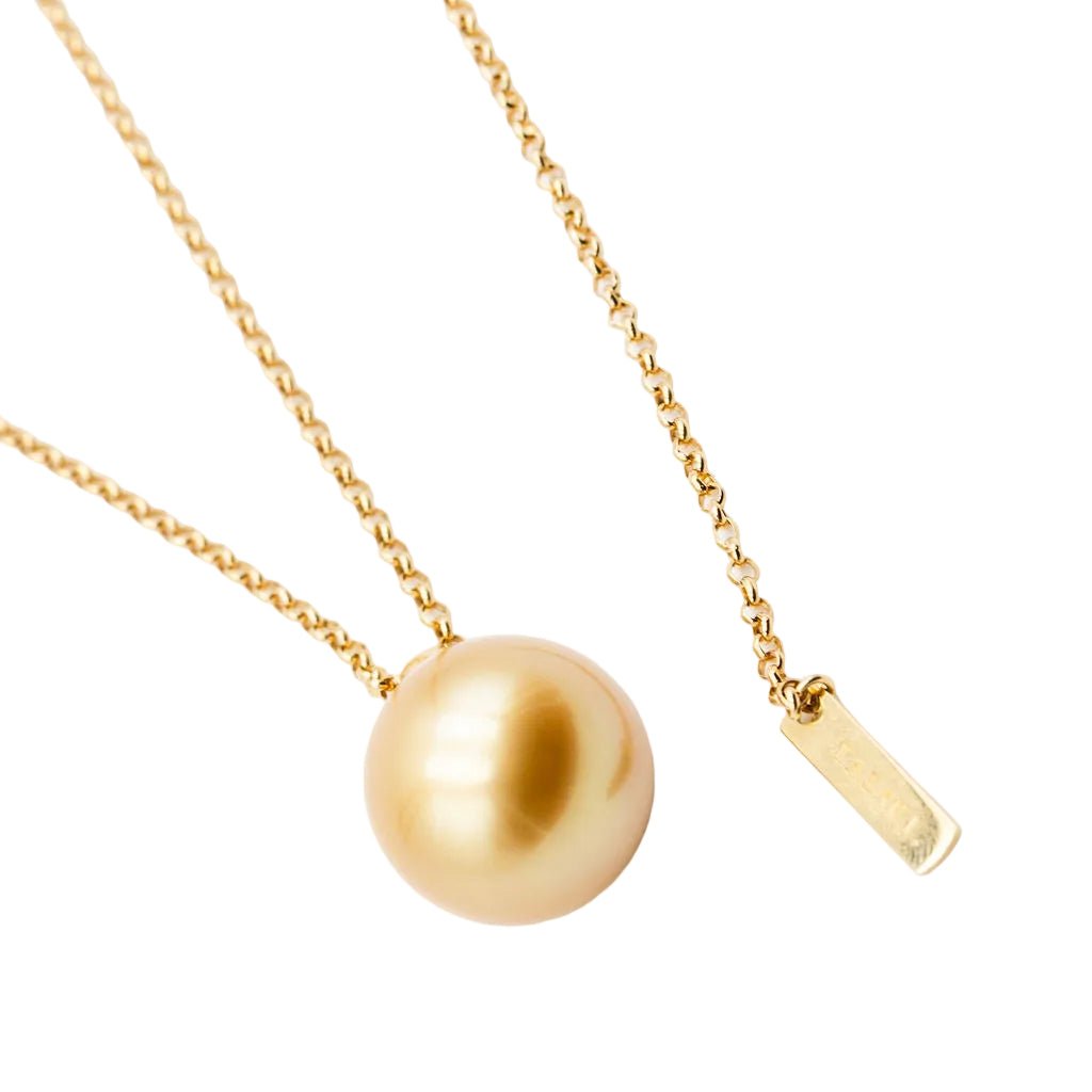 Collier Pendentif TASAKI en or jaune et perle - Castafiore