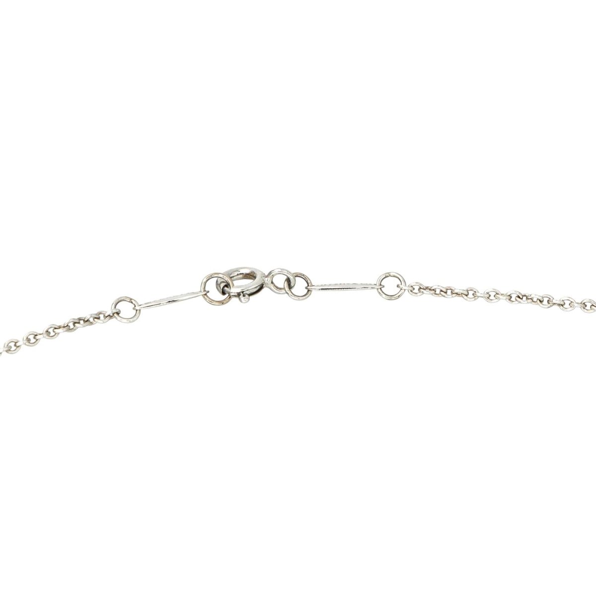 Collier Pendentif TIFFANY & CO. en argent et diamant - Castafiore