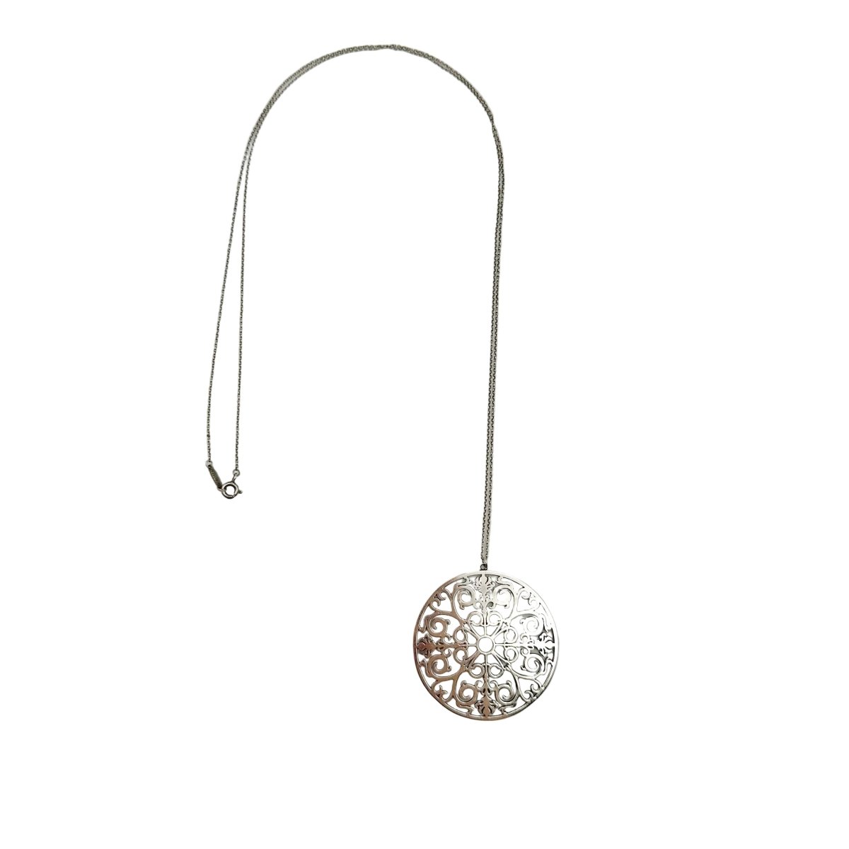 Collier Pendentif TIFFANY & CO. "Enchant" en argent - Castafiore