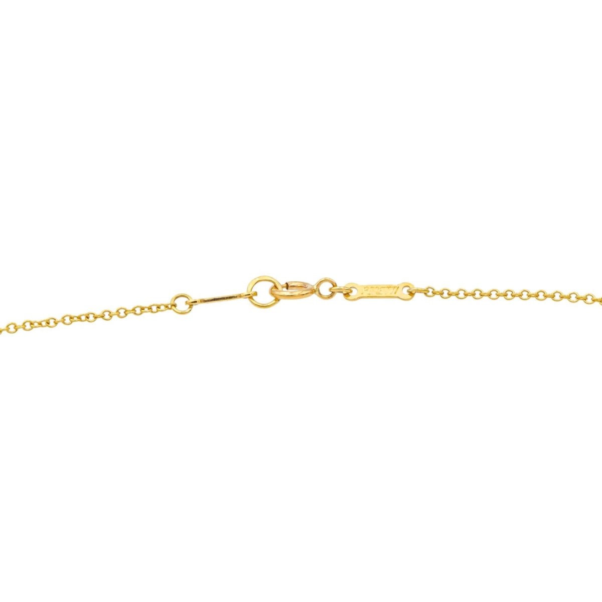 Collier Pendentif TIFFANY & CO. "Open Heart" en or jaune - Castafiore