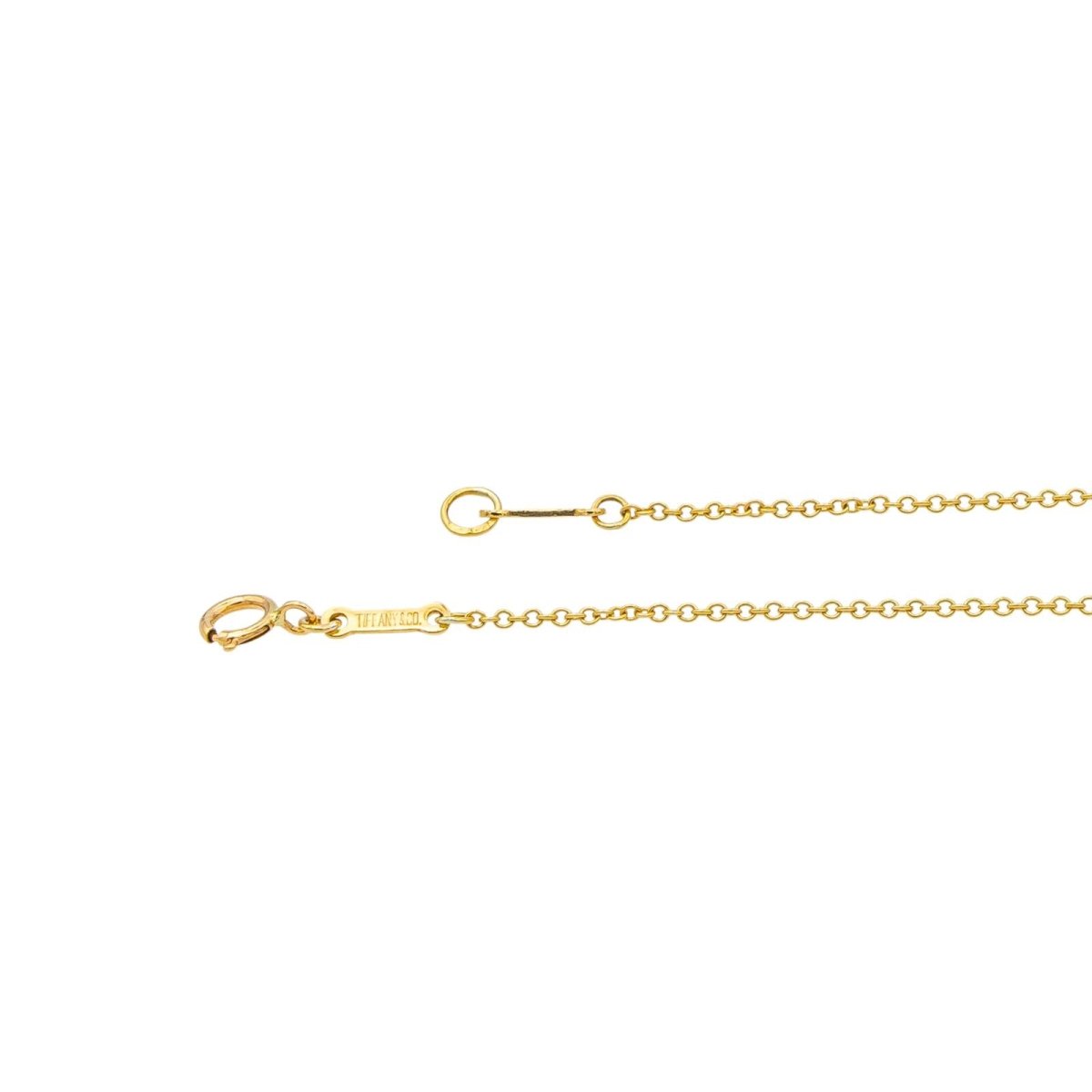 Collier Pendentif TIFFANY & CO. "Open Heart" en or jaune - Castafiore