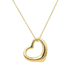 Collier Pendentif TIFFANY & CO. "Open Heart" en or jaune - Castafiore