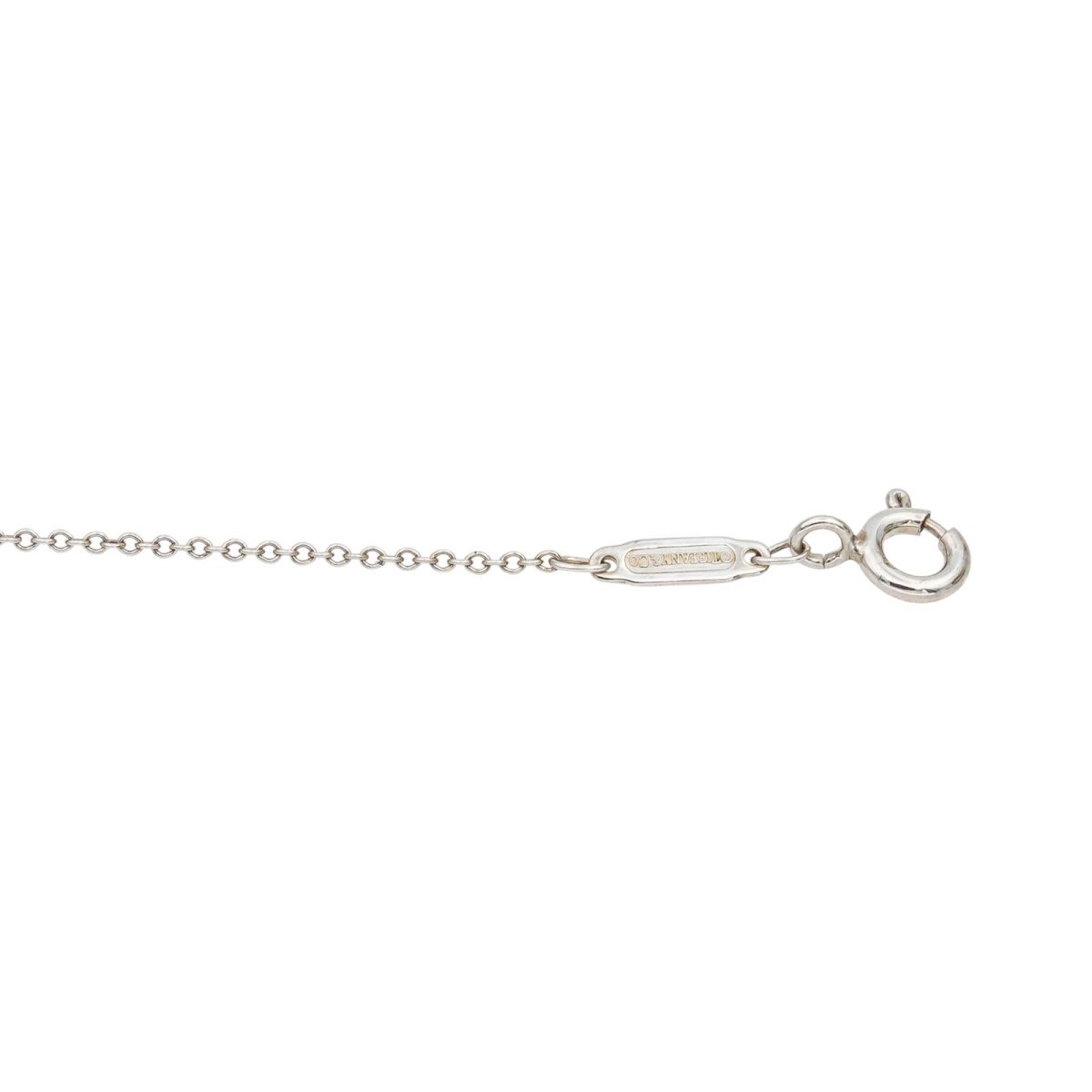 Collier Pendentif TIFFANY & CO "Return to Tiffany" en argent et diamant - Castafiore