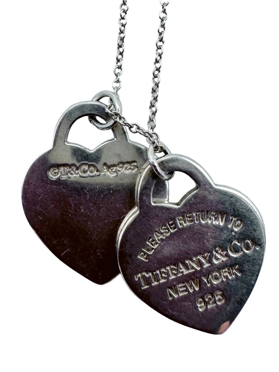 Collier Pendentif TIFFANY & CO. "Return to Tiffany" en argent et émail - Castafiore