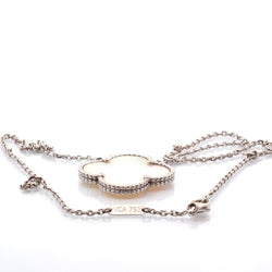 Collier Pendentif VAN CLEEF & ARPELS "Alhambra" en or jaune et nacre - Castafiore