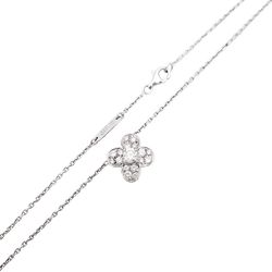 Necklace Van Cleef & Arpels, "Trefle", white gold and diamonds.