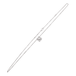 Necklace Van Cleef & Arpels, "Trefle", white gold and diamonds.