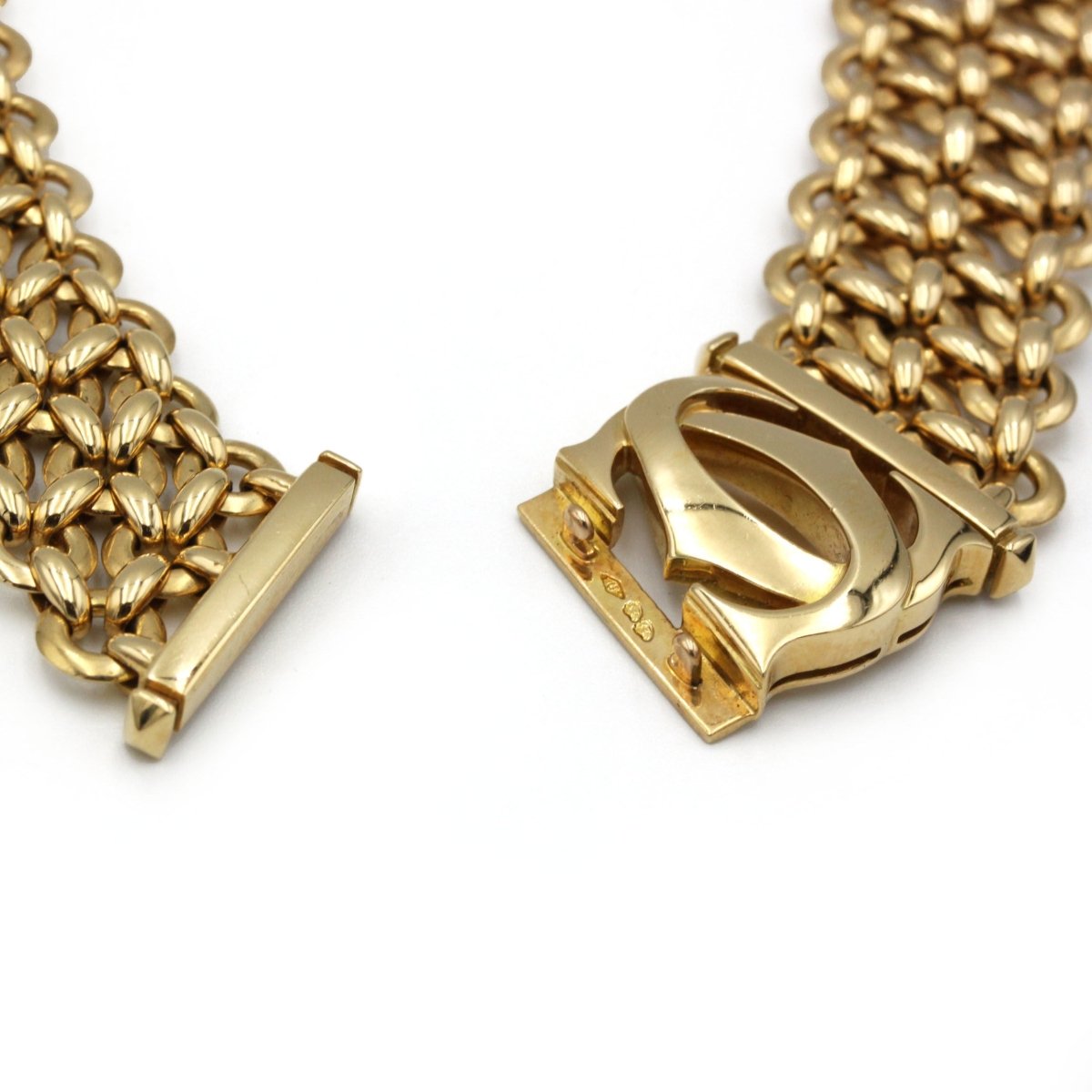 Collier Pénélope Double C Or jaune - CARTIER - Castafiore