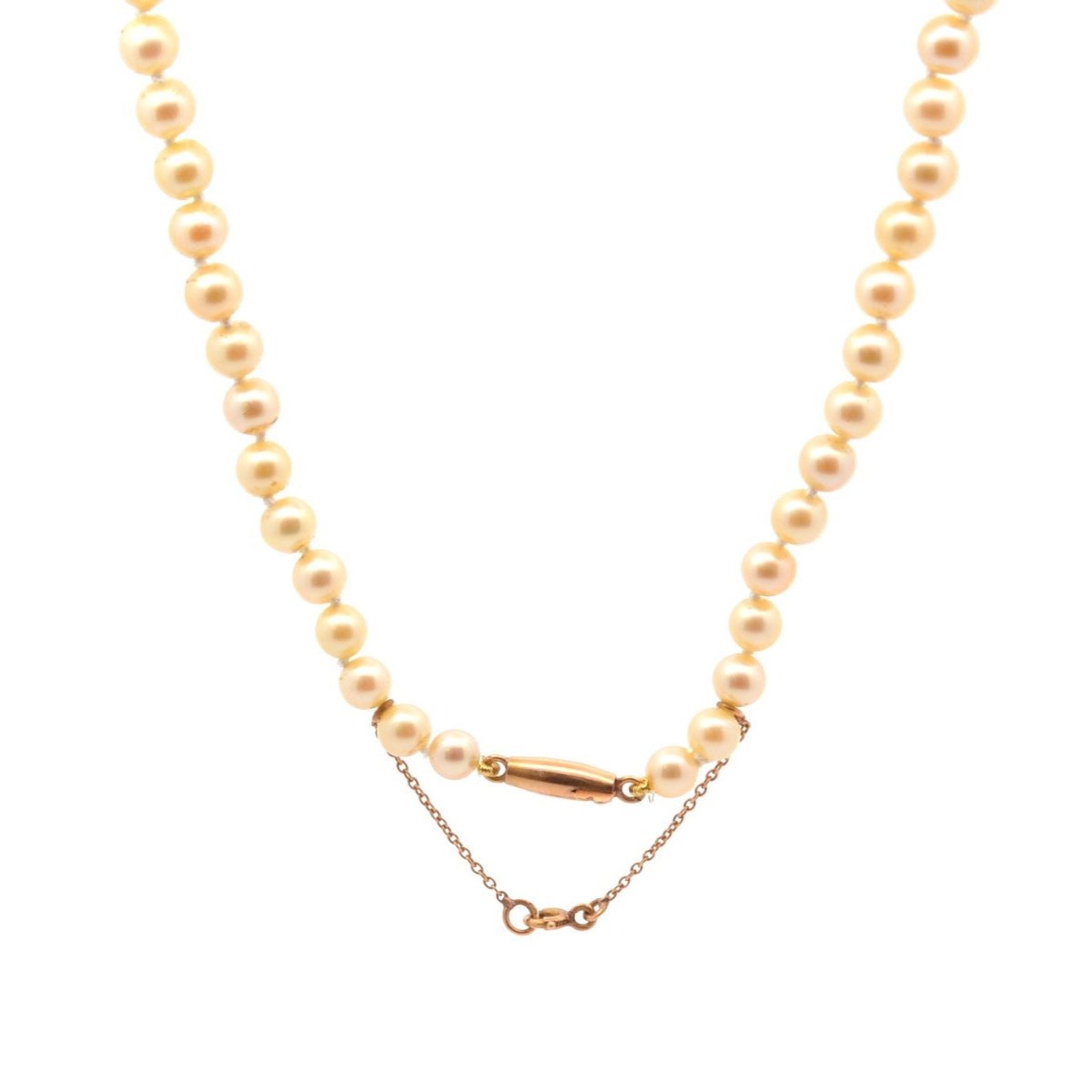 Collier Perle en or jaune et perles - Castafiore