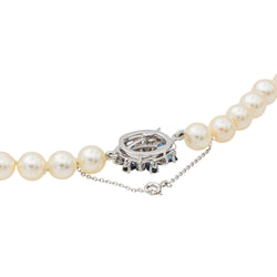 Collier Perle Or blanc Perle - Castafiore