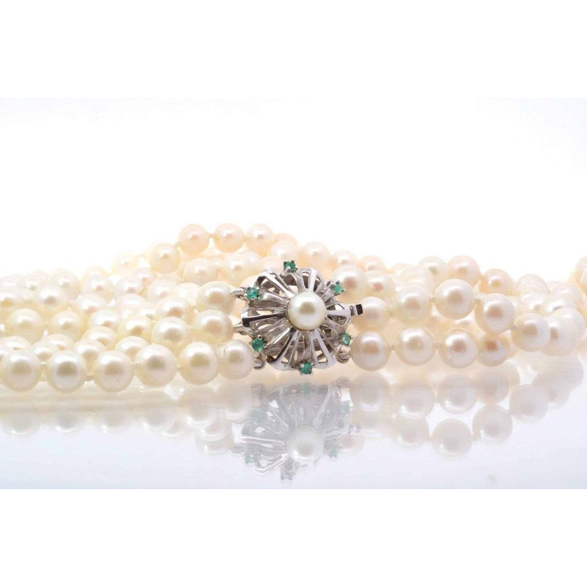 Collier perles de culture trois rangs - Castafiore