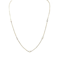 Collier Perles en or blanc - Castafiore