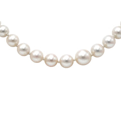 Collier Perles en or blanc et diamants - Castafiore