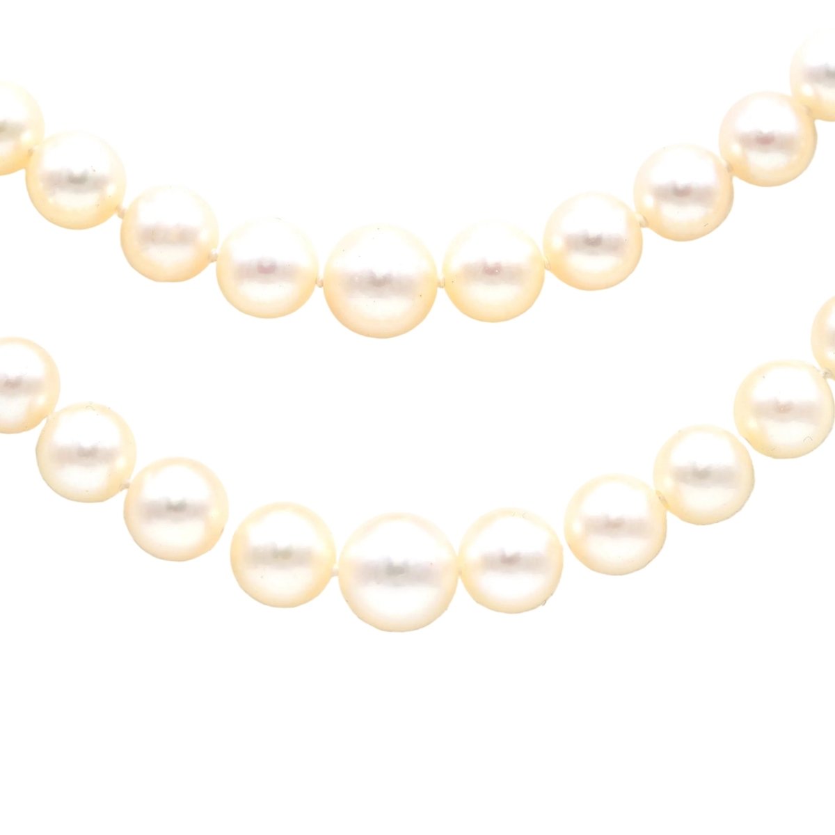Collier Perles en or blanc et turquoise - Castafiore