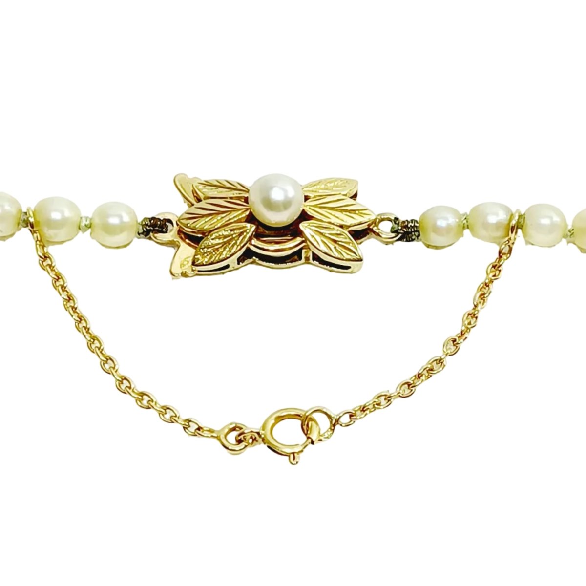 Collier Perles en or jaune - Castafiore
