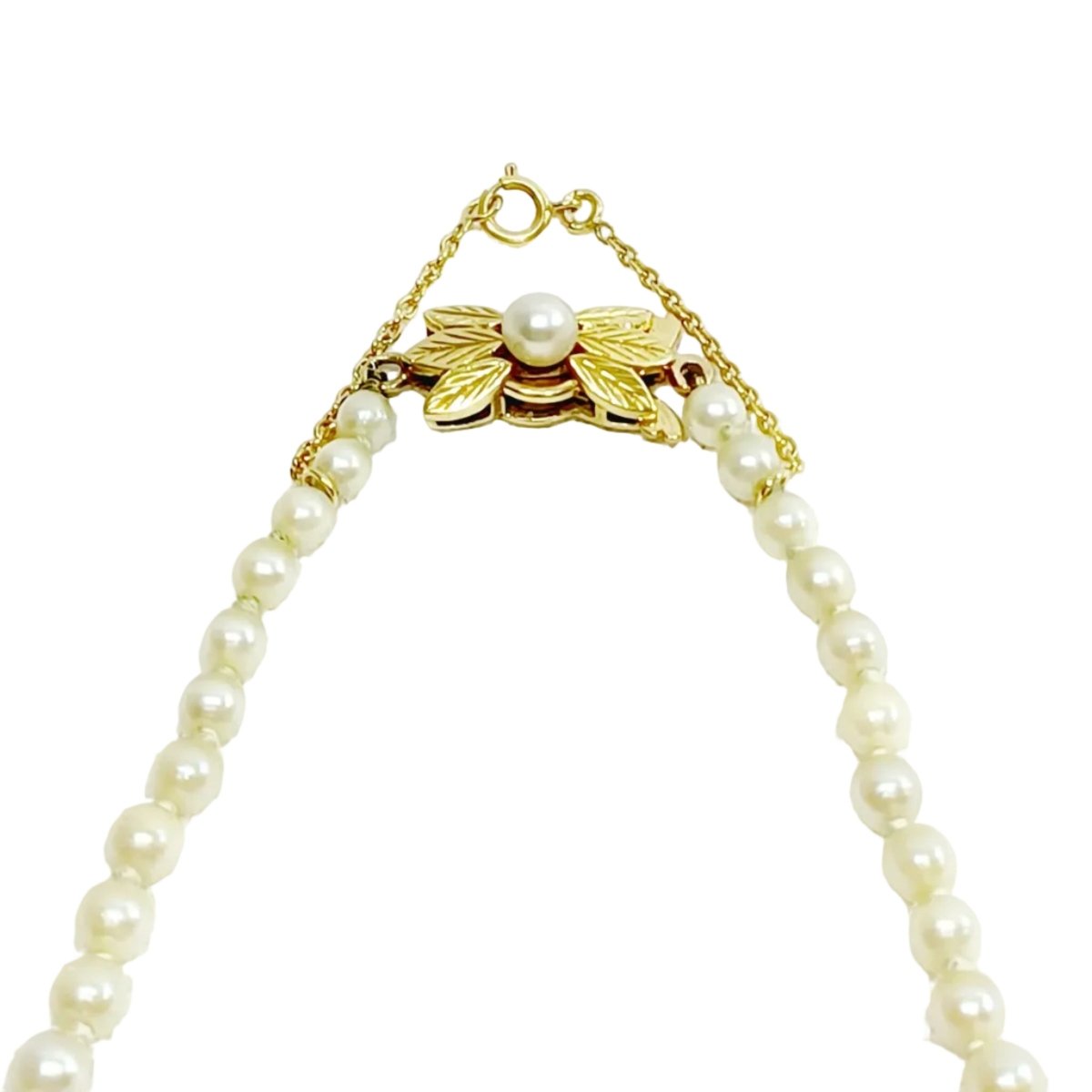 Collier Perles en or jaune - Castafiore