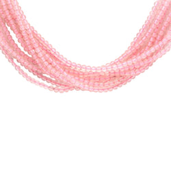 Collier Perles en or jaune et quartz - Castafiore