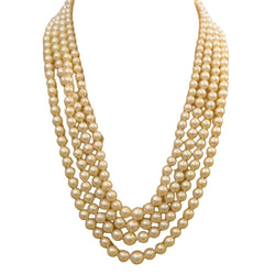 Collier Perles en or rose - Castafiore