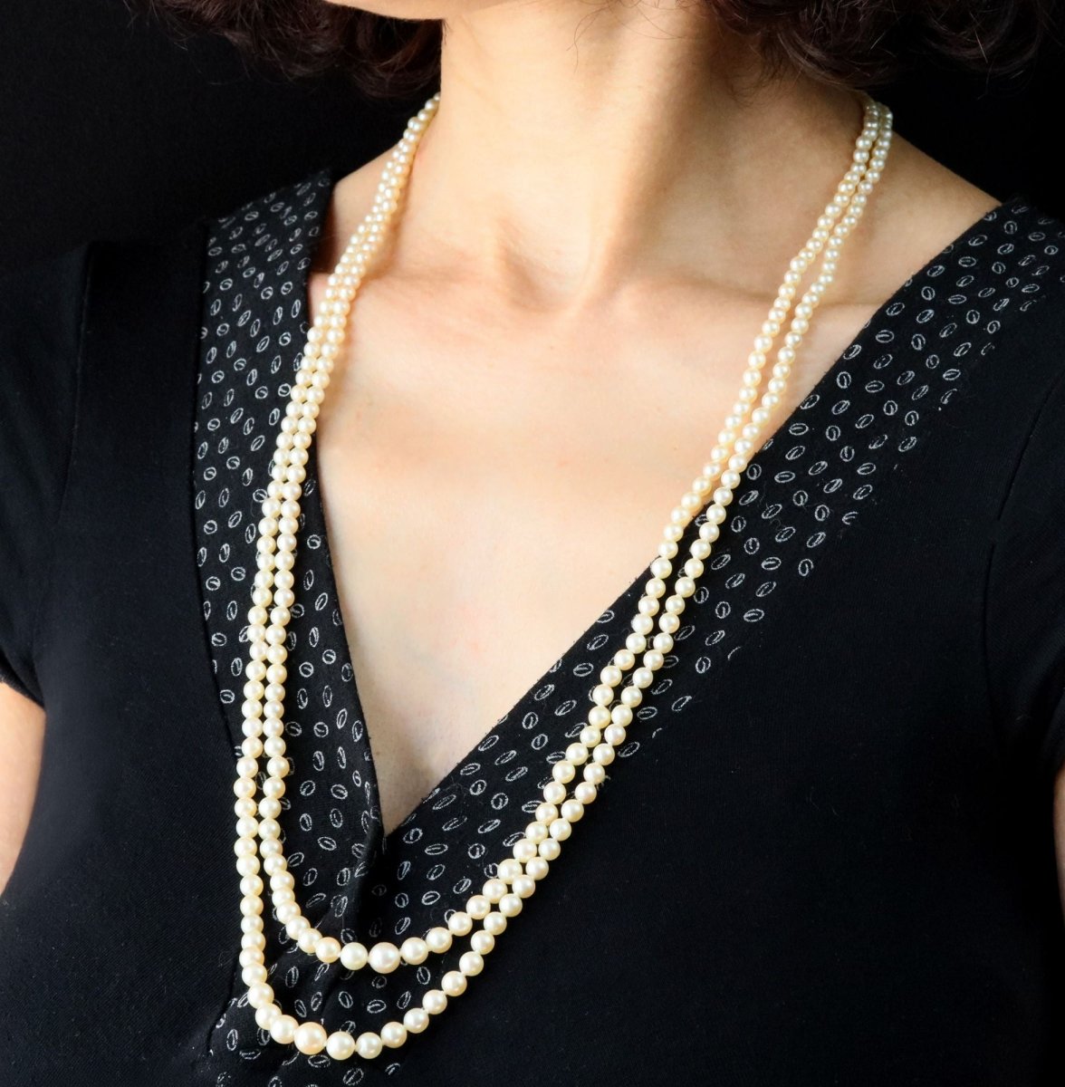 Collier Perles en or rose - Castafiore