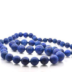 Collier Perles en perles et lapis - lazuli - Castafiore