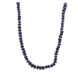 Collier perles en saphir - Castafiore