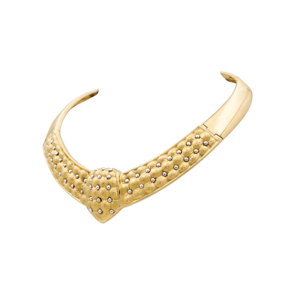 Collier Plastron en or jaune - Castafiore