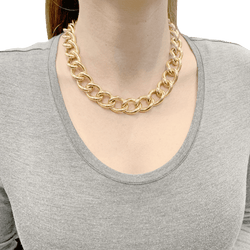 Collier Pomellato Catene en or rose et blanc diamants - Castafiore