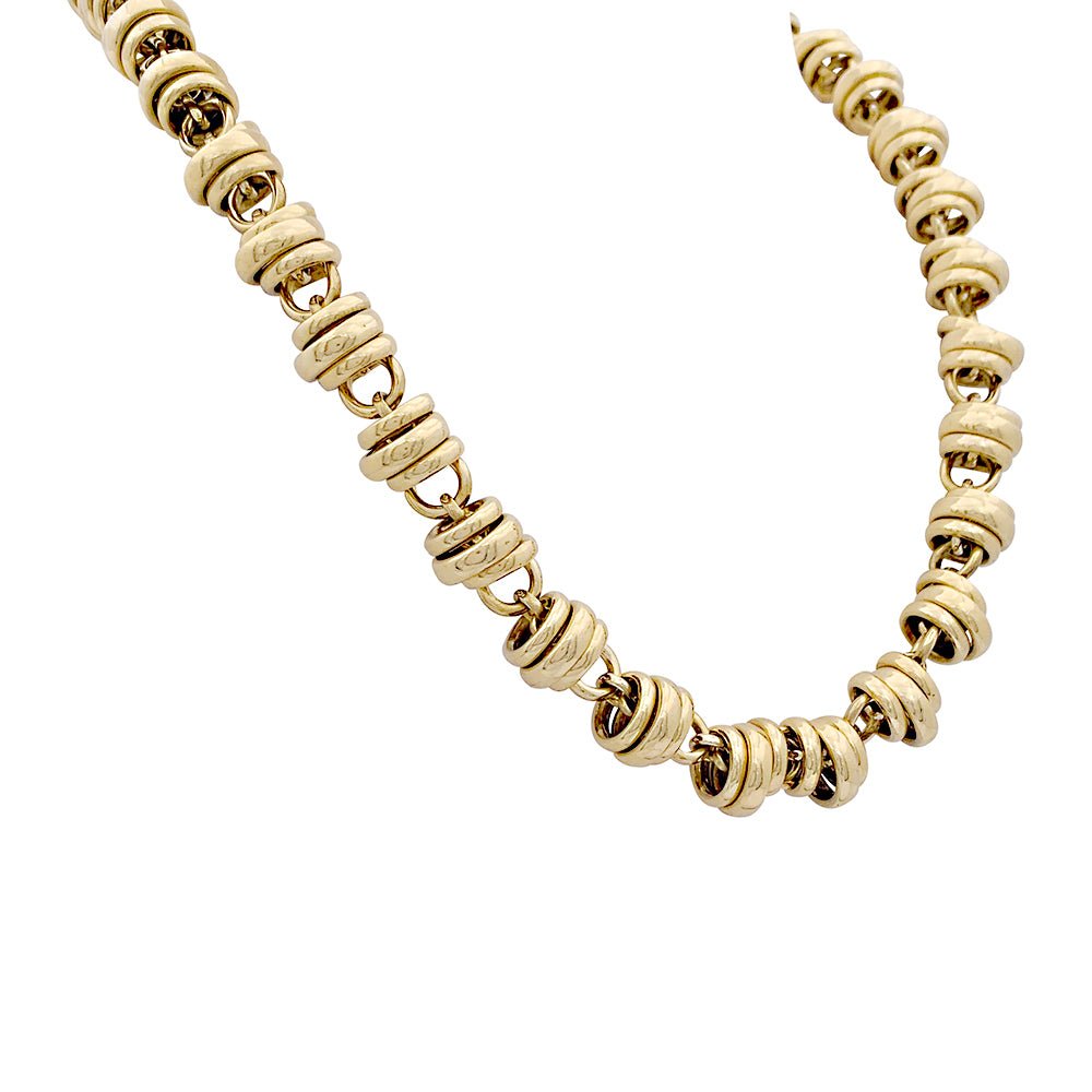 Collier POMELLATO "Mille Cercles" en or jaune - Castafiore