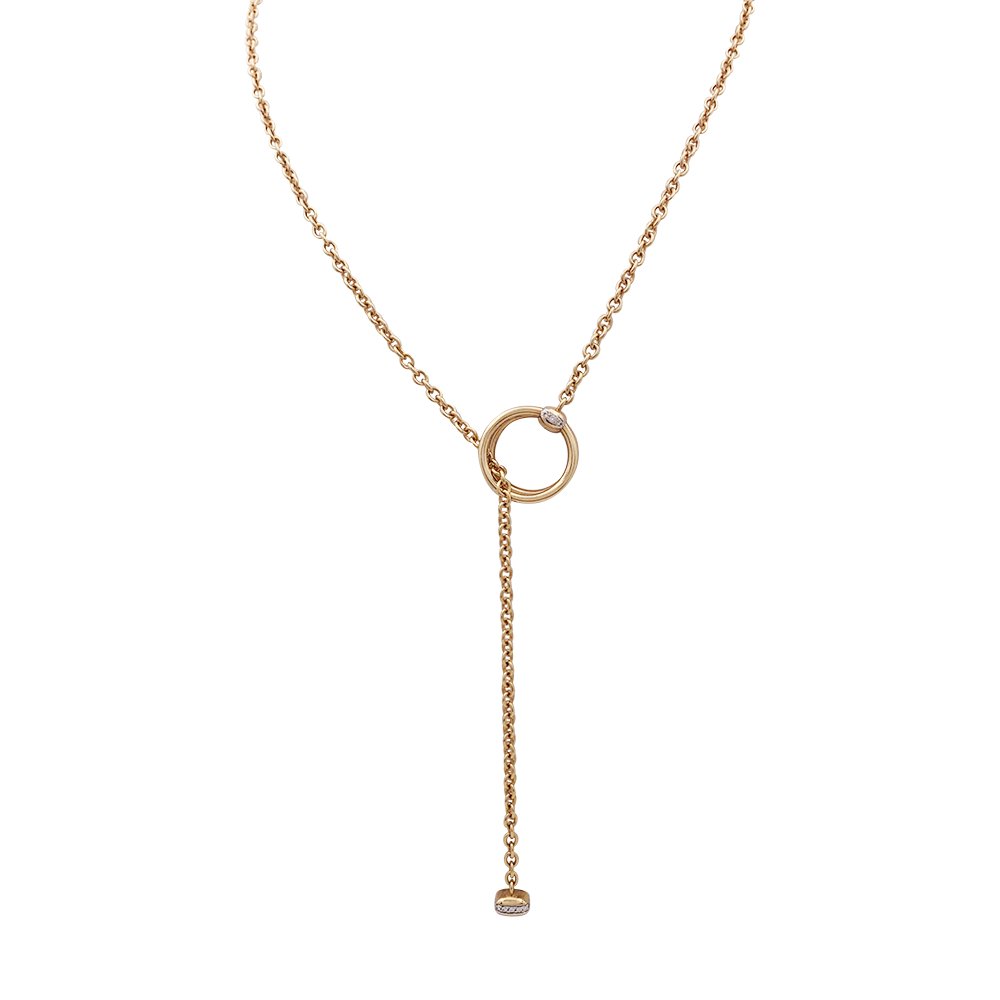 Collier Pomellato "Together" en or rose et diamants - Castafiore