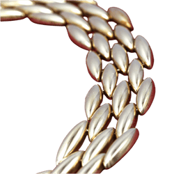 Collier Ras de Cou CARTIER "Gentiane" en or jaune - Castafiore