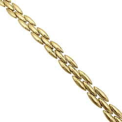 Collier Ras de Cou CARTIER "Gentiane" en or jaune - Castafiore