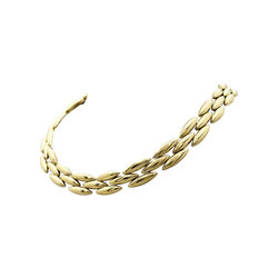 Collier Ras de Cou CARTIER "Gentiane" en or jaune - Castafiore