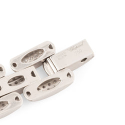 Collier ras de cou CHOPARD en or blanc et diamants - Castafiore