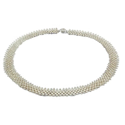 Collier Ras de Cou en argent - Castafiore