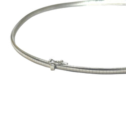 Collier Ras de Cou en or blanc et diamant - Castafiore