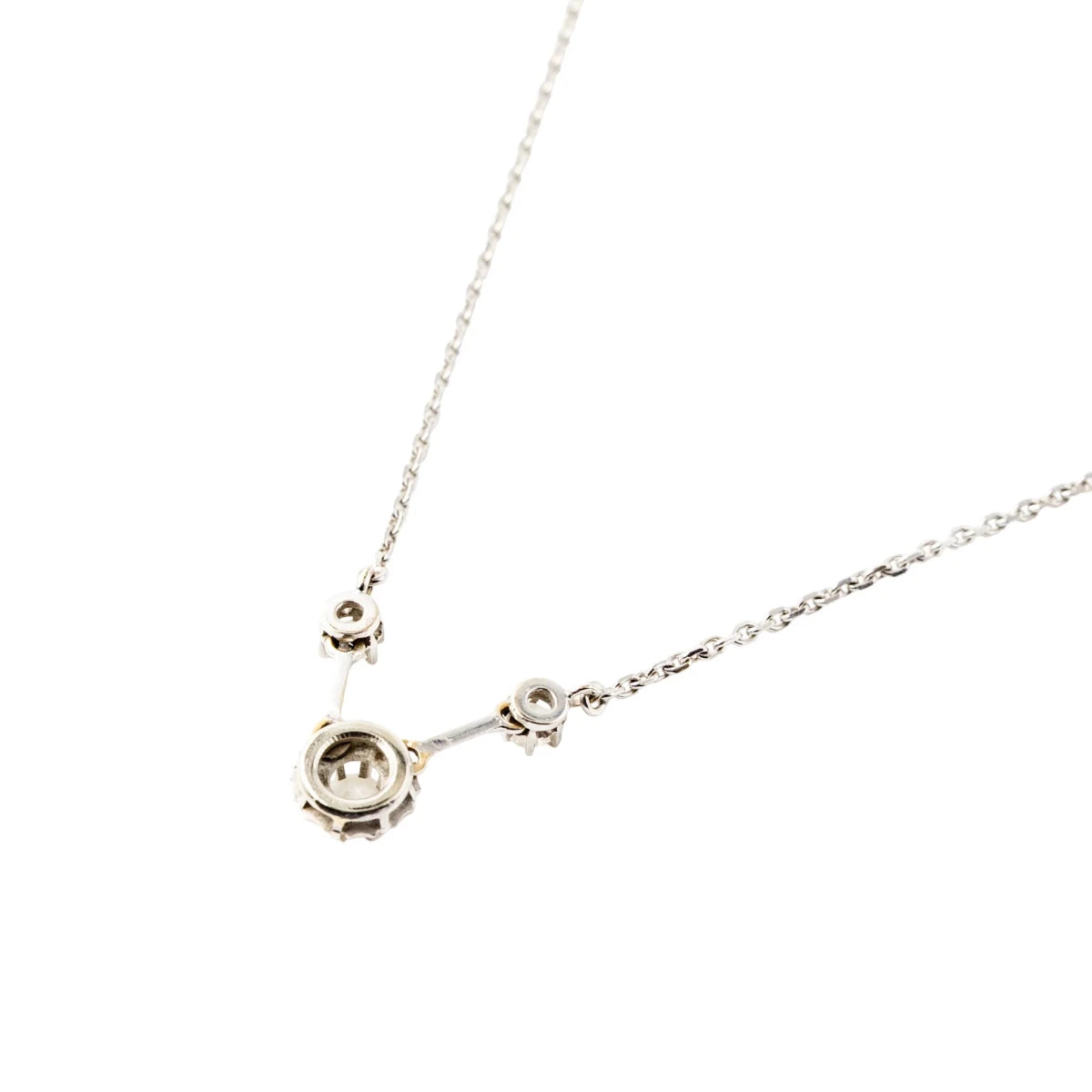 Collier Ras de cou en or blanc et diamants - Castafiore