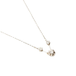 Collier Ras de cou en or blanc et diamants - Castafiore